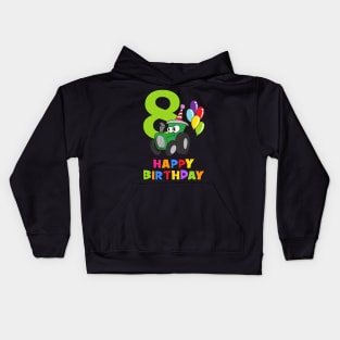 8th Birthday Party 8 Year Old Eight Years Kids Hoodie